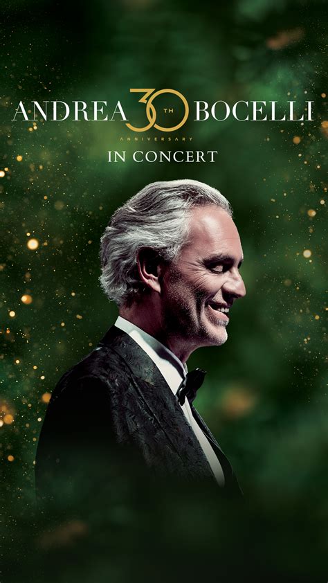 Andrea Bocelli Announces December 2024 US Tour .